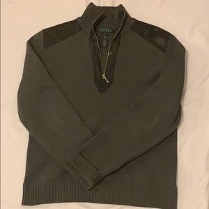 Pools green label turtle neck sweater